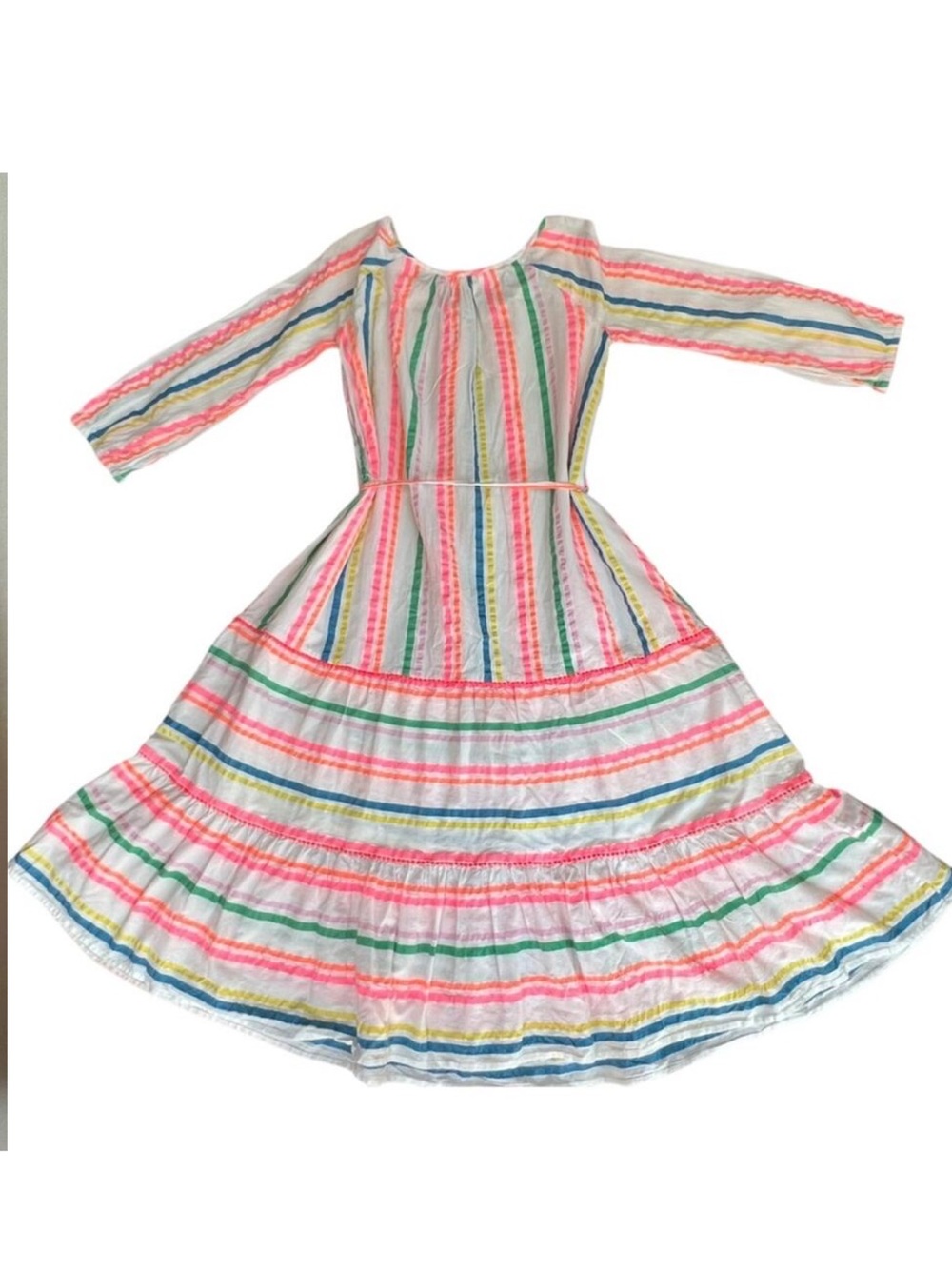 Boden Dress 2 Boho Cotton XS dress Cordelia Small Anthropologie Vacation Cruise - Picture 10 of 17